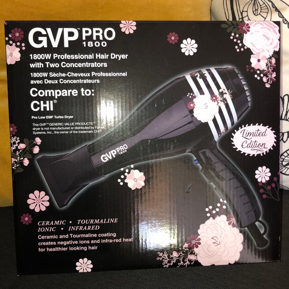 GVP PRO 1800 Professional Blow Dryer NEW in box!